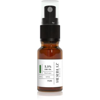 Herbliz Sativa CBD Oil 2,5% spray de gura cu CBD Herbliz