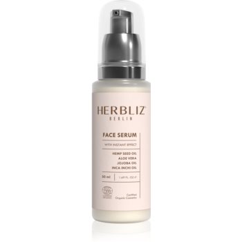 Herbliz Hemp Seed Oil Cosmetics ser facial hidratant Herbliz imagine noua