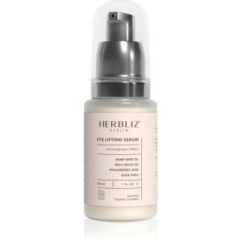 Herbliz Hemp Seed Oil Cosmetics ser pentru ochi cu efect de lifting Herbliz