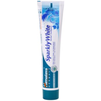 Himalaya Herbals Oral Care Sparkly White pasta de dinti pentru dinti albi si stralucitori image18