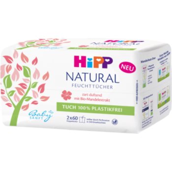 Hipp Babysanft Natural Servetele umede pentru nou-nascuti si copii