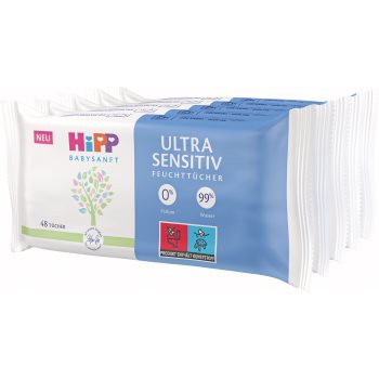 Hipp Babysanft Ultra Sensitive șervețele umede pentru copii