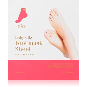 Holika Holika Baby Silky Foot masca hidratanta pentru picioare Online Ieftin HOLIKA HOLIKA