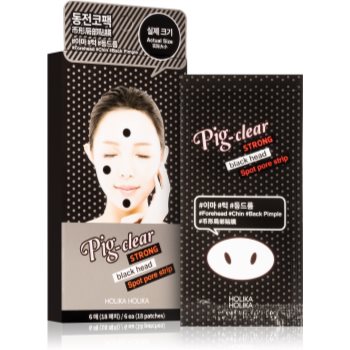 Holika Holika Pig Nose Strong plasture de curatare impotriva acneei Holika Holika imagine