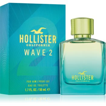 Hollister Wave 2 Eau de Toilette pentru bărbați