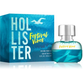 Hollister Festival Vibes for Him Eau de Toilette pentru bărbați - 1 | YEO