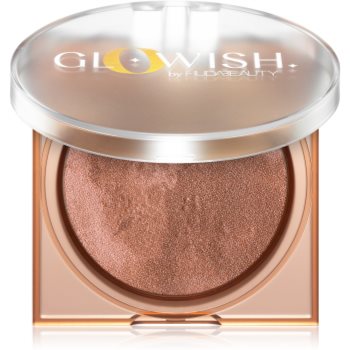 Huda Beauty Glo Wish Soft Radiance Mini pudra compacta pentru bronzat