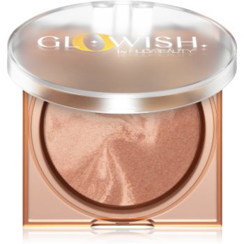 Huda Beauty Glo Wish Soft Radiance Mini pudra compacta pentru bronzat