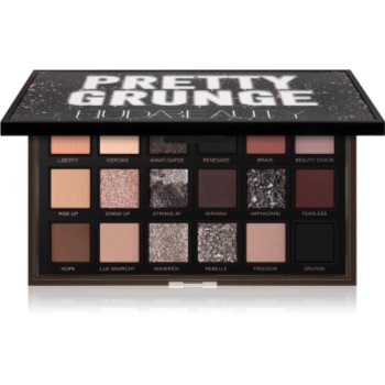 Huda Beauty Pretty Grunge Eyeshadow Palette paletă cu farduri de ochi