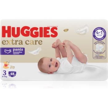 Huggies Extra Care Pants Size 3 scutece de unică folosință tip chiloțel