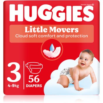 Huggies Little Movers Ultra Comfort scutece de unică folosință