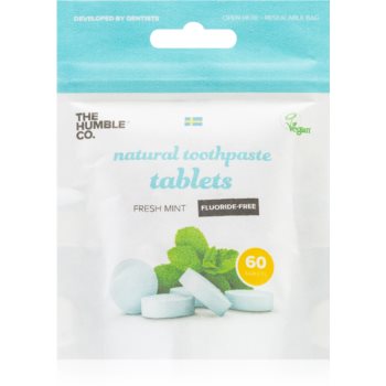 The Humble Co. Natural Toothpaste Tablets pastile fara flor