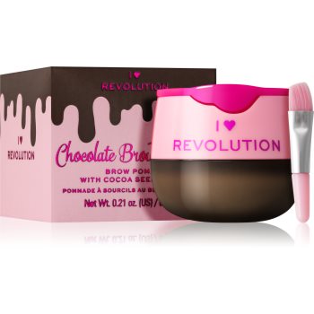 I heart revolution chocolate pomadă pentru sprâncene
