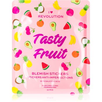 I Heart Revolution Tasty Fruit servetele demachiante cu acid hialuronic I Heart Revolution Cosmetice și accesorii