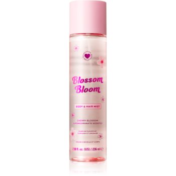 I Heart Revolution Blossom Bloom spray parfumat pentru corp și păr pentru femei culoare Cherry Blossom & Pomegranate