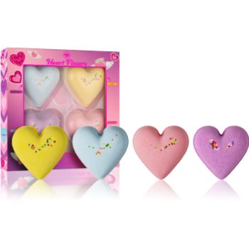 I Heart Revolution Fizzer Kit Hearts set cadou pentru baie