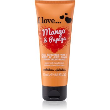 I love… Mango & Papaya crema de maini I love... Cosmetice și accesorii