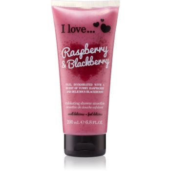 I love… Raspberry & Blackberry gel de dus exfoliant I love... Body Peelings