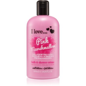 I love… Pink Marshmallow cremă de duș și baie I love... imagine