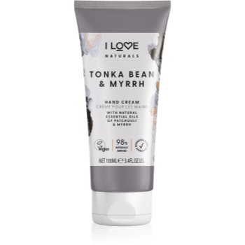 I Love Naturals Tonka Bean & Myrrh crema de maini