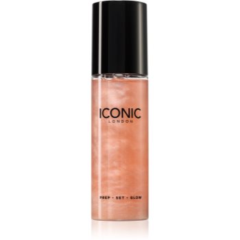 ICONIC London Prep-Set-Glow bruma de corp hidratanta faciale