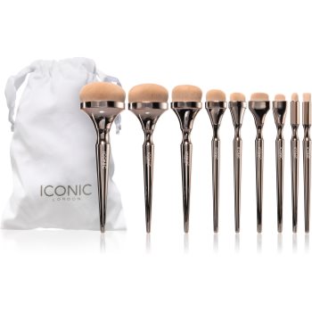 ICONIC London HD Blend Complete Set set perii machiaj