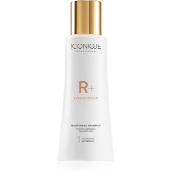 ICONIQUE R+ Keratin repair Nourishing shampoo șampon reparator cu keratină pentru păr uscat și deteriorat
