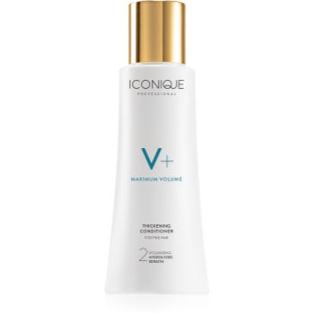 ICONIQUE Professional V+ Maximum volume Thickening Conditioner balsam pentru păr fin cu efect de volum