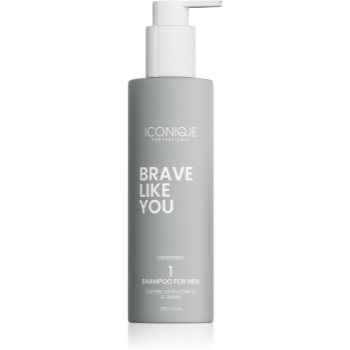 ICONIQUE Professional BRAVE LIKE YOU Energising Shampoo sampon energizant pentru barbati