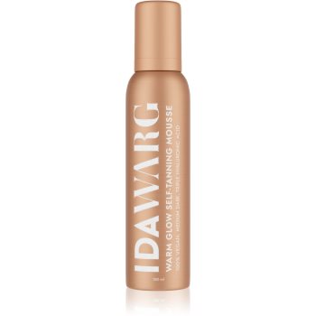 IDA WARG Beauty Self-Tanning Mousse Warm Glow spuma autobronzanta - Sellmag.ro