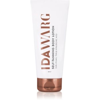 IDA WARG Beauty Self-Tanning Body Lotion lotiune autobronzanta fara parfum - Sellmag.ro