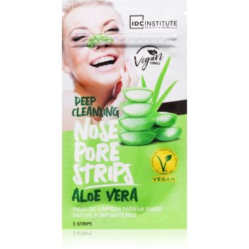IDC Institute Aloe Vera benzi de curățare pentru nas