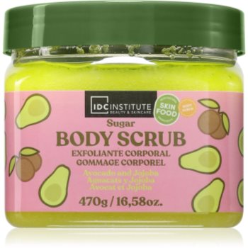 IDC Institute Avocado and Jojoba Oil exfoliant pentru corp