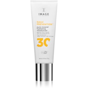 IMAGE Skincare Daily Prevention Pure Mineral Hydrating Moisturizer Crema de soare cu minerale pentru tenul uscat - Sellmag.ro