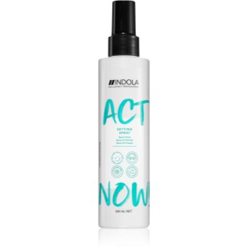 Indola act now! setting spray de păr cu fixare ușoară