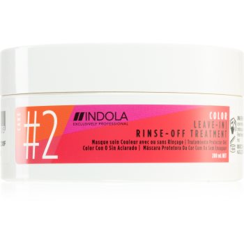 Indola color masca de par pentru protecția culorii