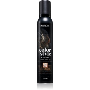 Indola Color Style Mousse тонуючий мус для волосся відтінок Dark Blonde 200 мл