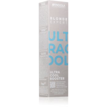  Decoloranți pentru păr, Indola Blond Expert Ultra Cool Booster toner pentru neutralizarea tonurilor de galben pentru par blond - Sellmag.ro