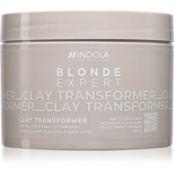  Decoloranți pentru păr, Indola Blond Expert Clay Transformer pudra decoloranta pentru par blond - Sellmag.ro