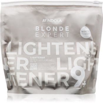  Decoloranți pentru păr, Indola Blond Expert Lightener 9+ pudra decoloranta pentru par vopsit sau suvitat - Sellmag.ro