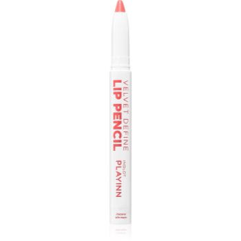 Inglot PlayInn Velvet Define Lip Pencil creion intensiv de buze