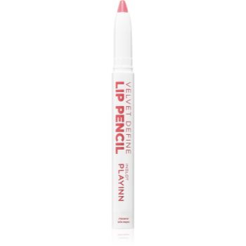 Inglot PlayInn Velvet Define Lip Pencil creion intensiv de buze