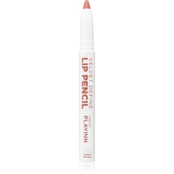 Inglot PlayInn Velvet Define Lip Pencil creion intensiv de buze