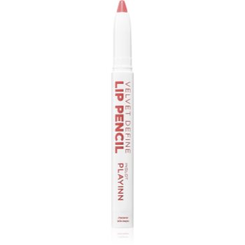 Inglot PlayInn Velvet Define Lip Pencil creion intensiv de buze