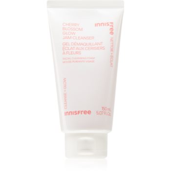 innisfree Cherry Blossom Glow Jam Cleanser gel hidratant de curatare pentru o piele mai luminoasa