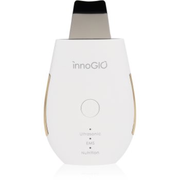 innoGIO GIOperfect GIO-730 with EMS Therapy dispozitiv de curățare cu ultrasunete pentru față