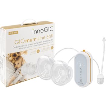 innoGIO GIOmum Line Soft with Nasal Aspirator pompă de sân Pompe pentru sân, innoGIO GIOmum Line Soft with Nasal Aspirator pompă de sân - Sellmag.ro
