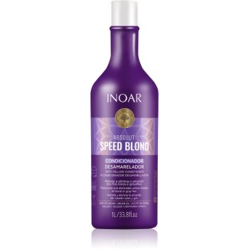 INOAR Absolut Speed Blond balsam pentru păr blond neutralizeaza tonurile de galben