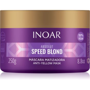 INOAR Absolut Speed Blond masca tonifianta si hranitoare pentru par blond