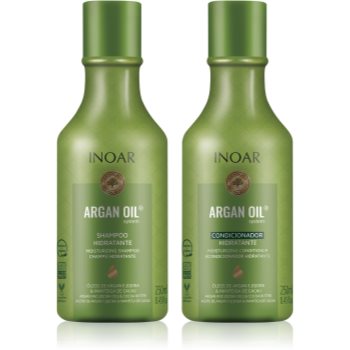 INOAR Argan Oil System set pentru hidratare si stralucire